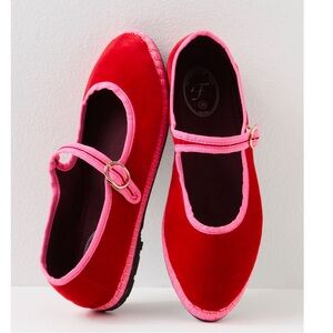 Flabelus via Free People Happy Place Mary Janes